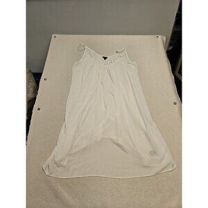 Women's Plus TORRID White Textured Cotton Tunic‎ Swim Beach Coverup Size 2